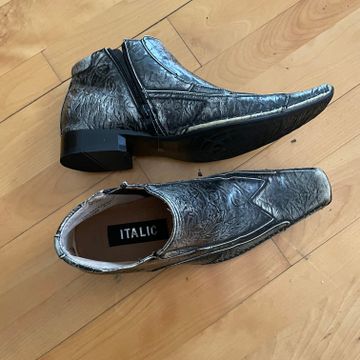 Italic  - Cowboy & western boots (Silver)