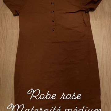 Rose maternité  - Maternity dresses (Grey, Cognac)