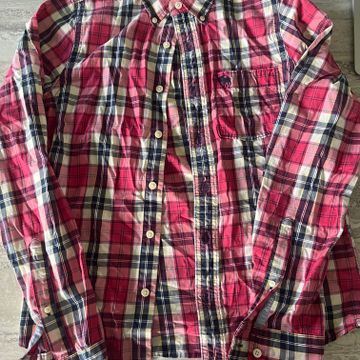 Abercrombie & Fitch - Chemises à carreaux (Rouge)