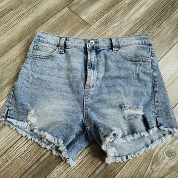 Kendall + Kylie - Shorts en jean (Bleu)