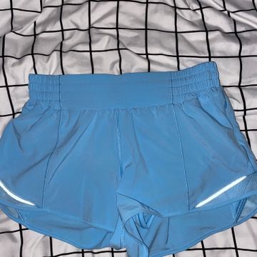 Lululemon - Shorts taille haute (Bleu)