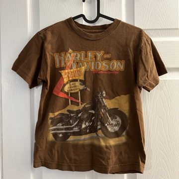 Harley Davidson - Tee-shirts (Marron)
