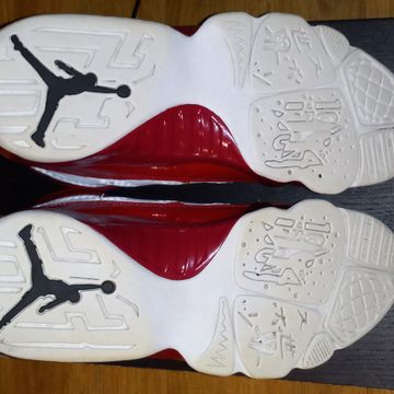 Jordan 9 retro white - Sneakers (Blanc, Noir, Rouge)