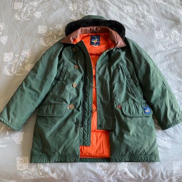 Canada Goose - Parkas (Vert, Orange)
