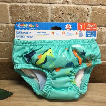 Swim School - Diapers and nappies (Green)