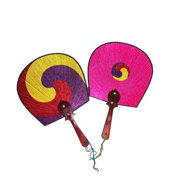 Korean Handheld Paddle Fans - Umbrellas