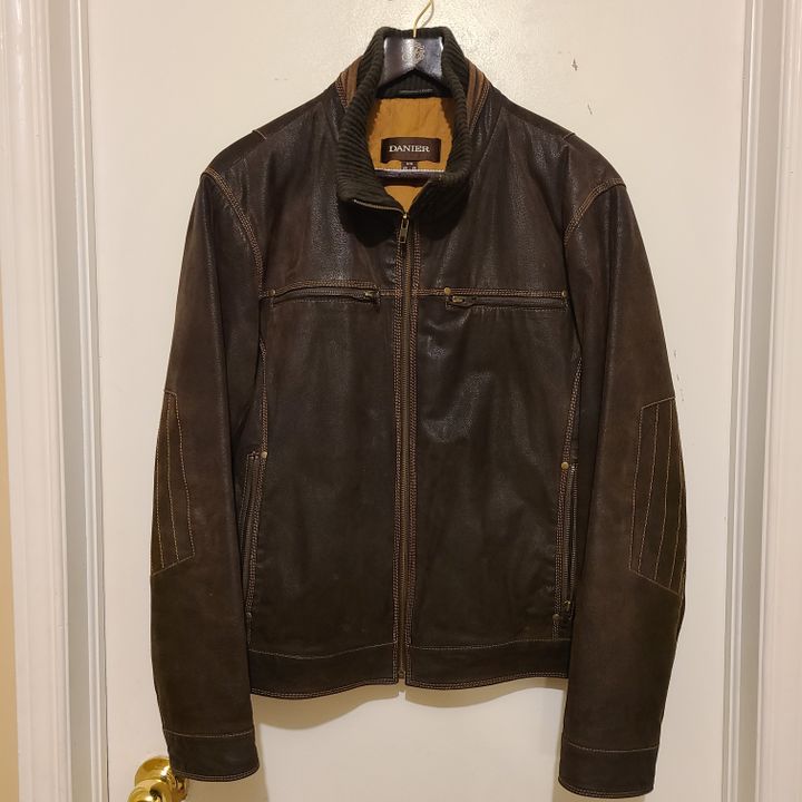 DANIER LEATHER - Jackets, Leather jackets | Vinted