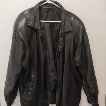 sans marque - Leather jackets (Black)