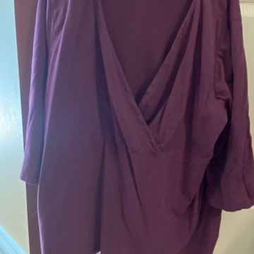 Merlons - 3/4 sleeve tops (Purple)