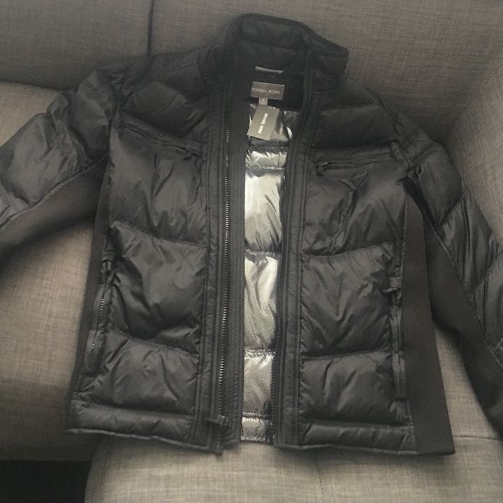 Michael kors coats sale grey