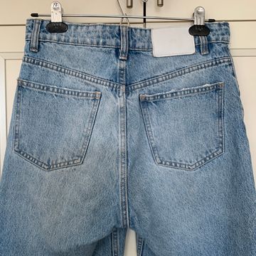 Zara - Jean shorts (Blue, Denim)