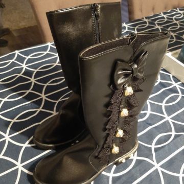 No name - Mid-calf boots (Black)