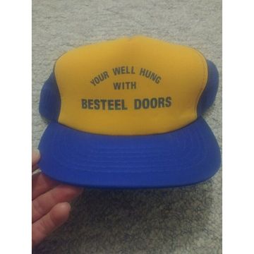 Trucker Hat - Hats (Blue, Yellow)