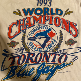 Toronto Blue Jays 1992 World Series Vintage Single Stitch T 