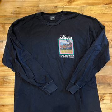Stussy - Long sleeved T-shirts (Black)