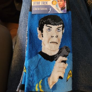 Star Trek  - Casual socks (Blue, Grey)