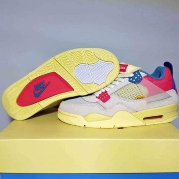 Jordan - Sneakers (Jaune, Rouge, Beige)