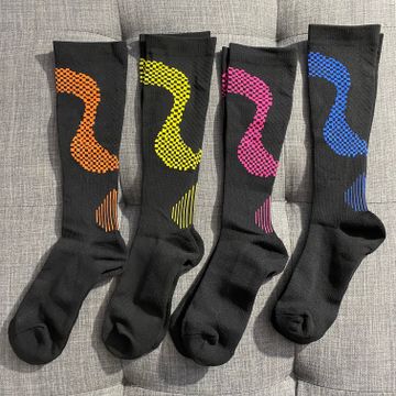 Hello momya - Casual socks (Blue, Yellow, Orange)