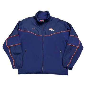 Nike, Jackets & Coats, Nike Pro Line Vintage Nfl Denver Broncos Hooded Rain  Jacket Mens Xl 2 Pockets