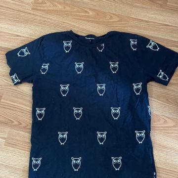 KnowledgeCotton Apparel - Short sleeved T-shirts (Blue)