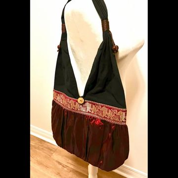Unknown( made in Thailand) - Hobo bags (Black, Red, Gold)