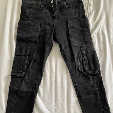Zara - Relaxed fit jeans (Black)