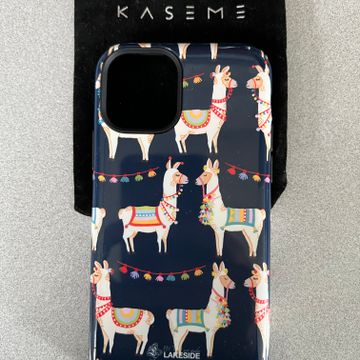 KaseMe - Étui pour tétéphone (Noir, Bleu)