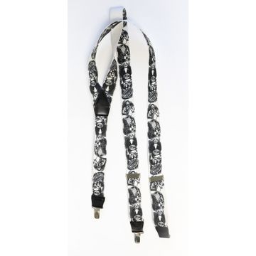 Vintage - Suspenders (White, Black)