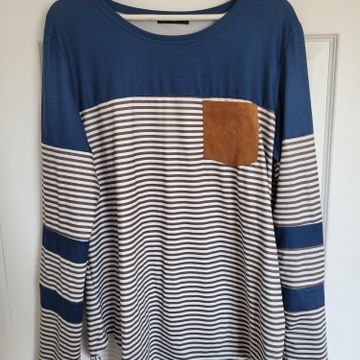 Sheilay - Long sleeved T-shirts (White, Blue, Brown)