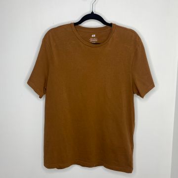 H&M - Short sleeved T-shirts (Cognac)