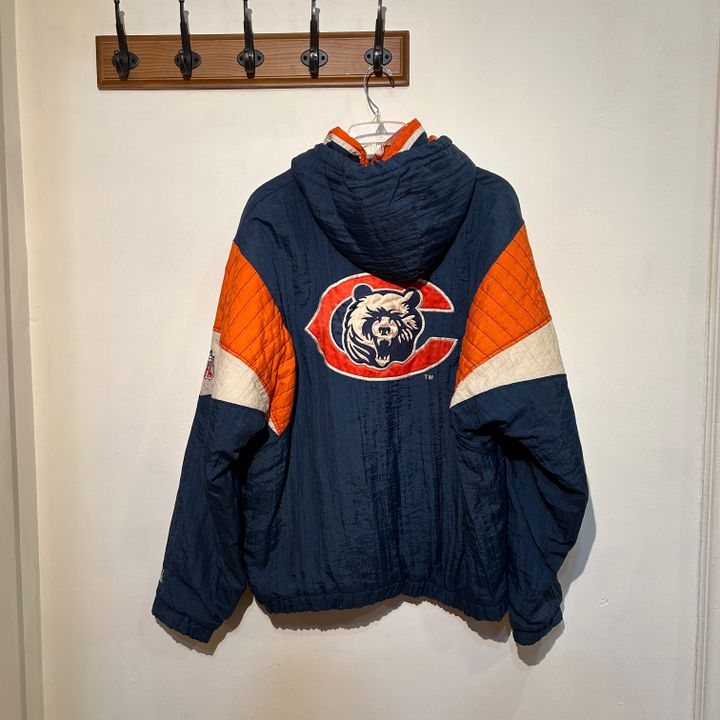 bears starter jacket 90s