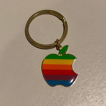 Apple - Porte-clés (Or)