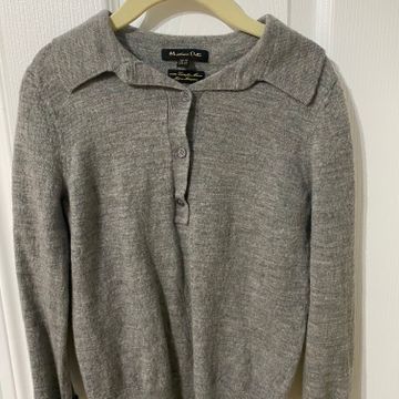 Massimo Dutti  - V-neck sweaters (Grey)