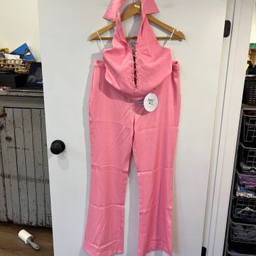 Marcia Flare Pant Pink