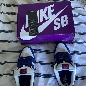 Nike SB - Sneakers (White, Blue, Red)