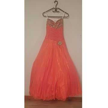 Mac Duggal  - Robes de bal de fin d'année (Orange, Rose)