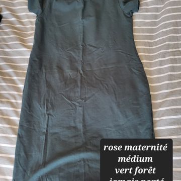 Rose maternité - Maternity dresses (Green)