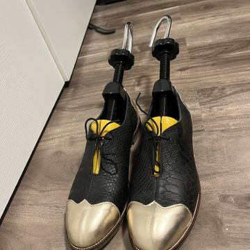 Imelda  - Oxford shoes (Black, Yellow)