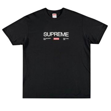Supreme  - T-shirts (Black)