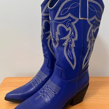 Cowboy Boots - Bottes de cowboy (Bleu)
