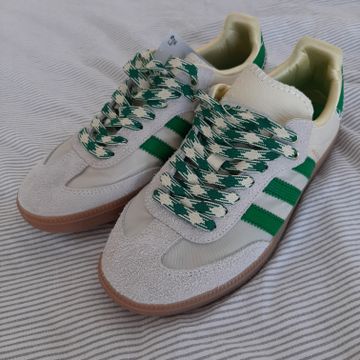 Adidas - Espadrilles (Blanc, Vert)