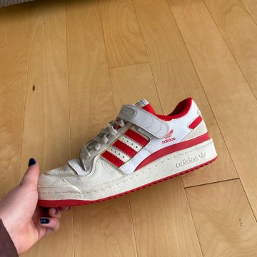 Adidas - Sneakers (Blanc, Rouge)