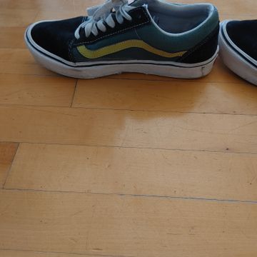 Vans - Sneakers (Black, Green)