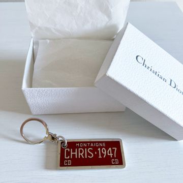 Christian Dior - Keyrings (Red, Silver)