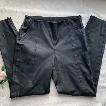 Zara - Pantalons en cuir (Noir)