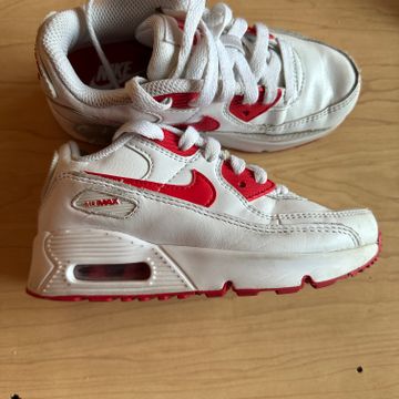 Nike - Trainers (White, Red)