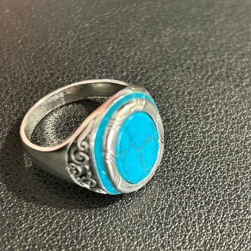 Inconnu  - Rings (Silver, Turquiose)