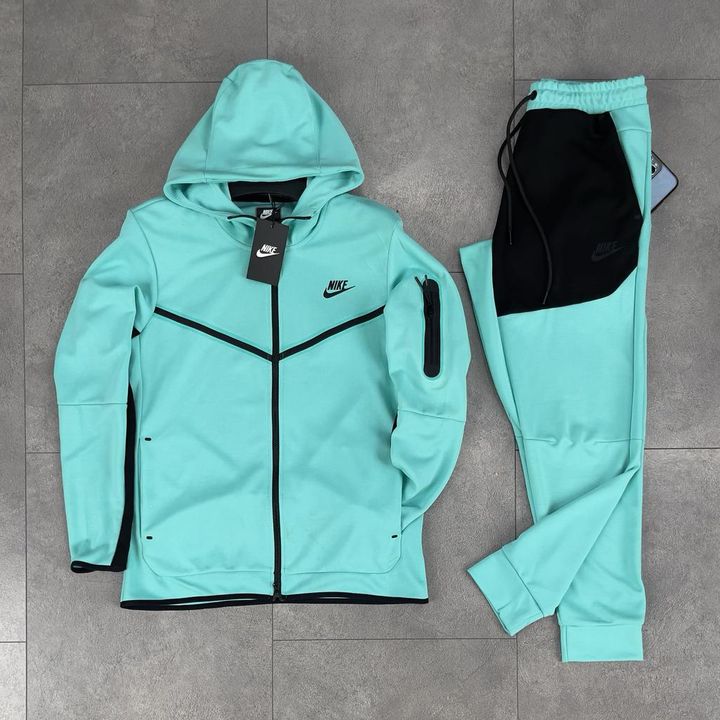 cyan nike tech