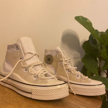 Converse  - Trainers (White, Beige)
