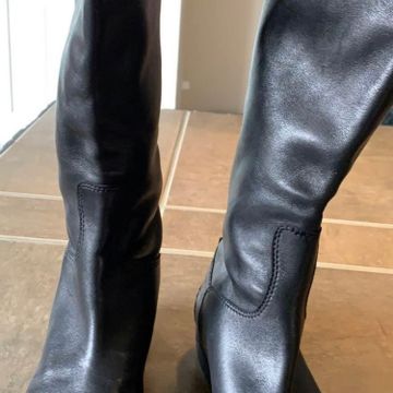 Sam Edelman  - Knee length boots (White, Black)
